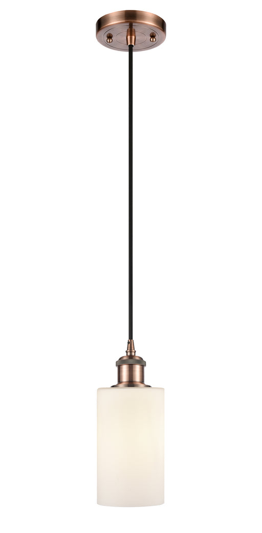 Innovations - 516-1P-AC-G801 - One Light Mini Pendant - Ballston - Antique Copper
