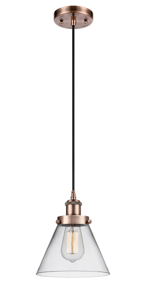 Innovations - 916-1P-AC-G42 - One Light Mini Pendant - Ballston - Antique Copper