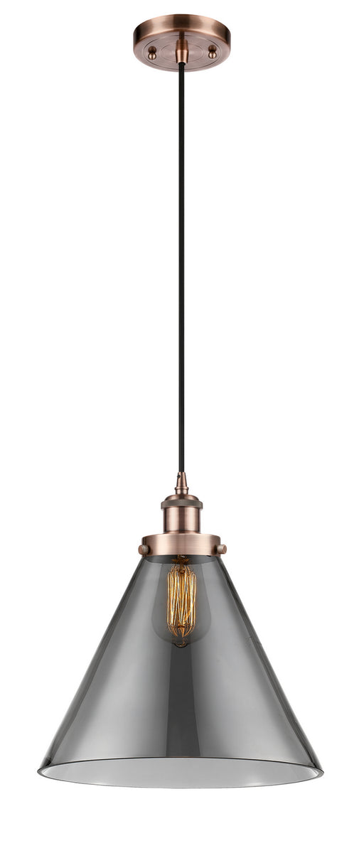 Innovations - 916-1P-AC-G43-L-LED - LED Mini Pendant - Ballston - Antique Copper
