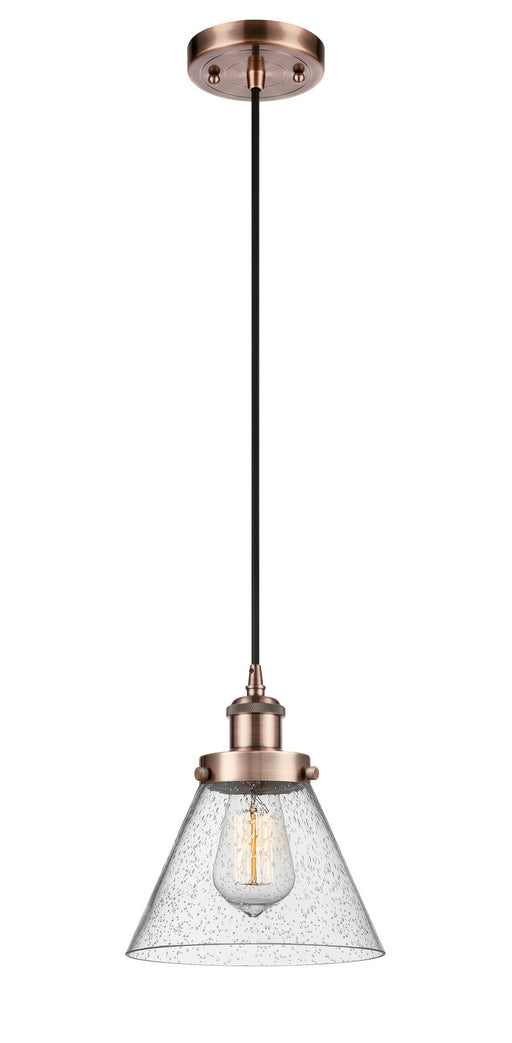 Innovations - 916-1P-AC-G44-LED - LED Mini Pendant - Ballston - Antique Copper
