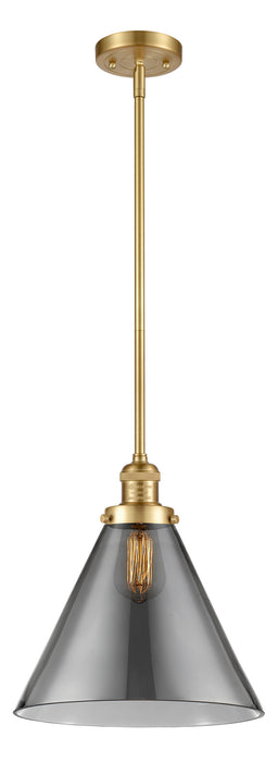 Innovations - 201S-SG-G43-L - One Light Mini Pendant - Franklin Restoration - Satin Gold