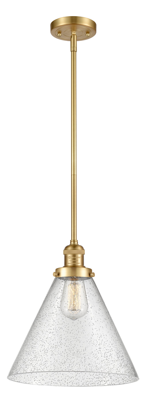 Innovations - 201S-SG-G44-L-LED - LED Mini Pendant - Franklin Restoration - Satin Gold