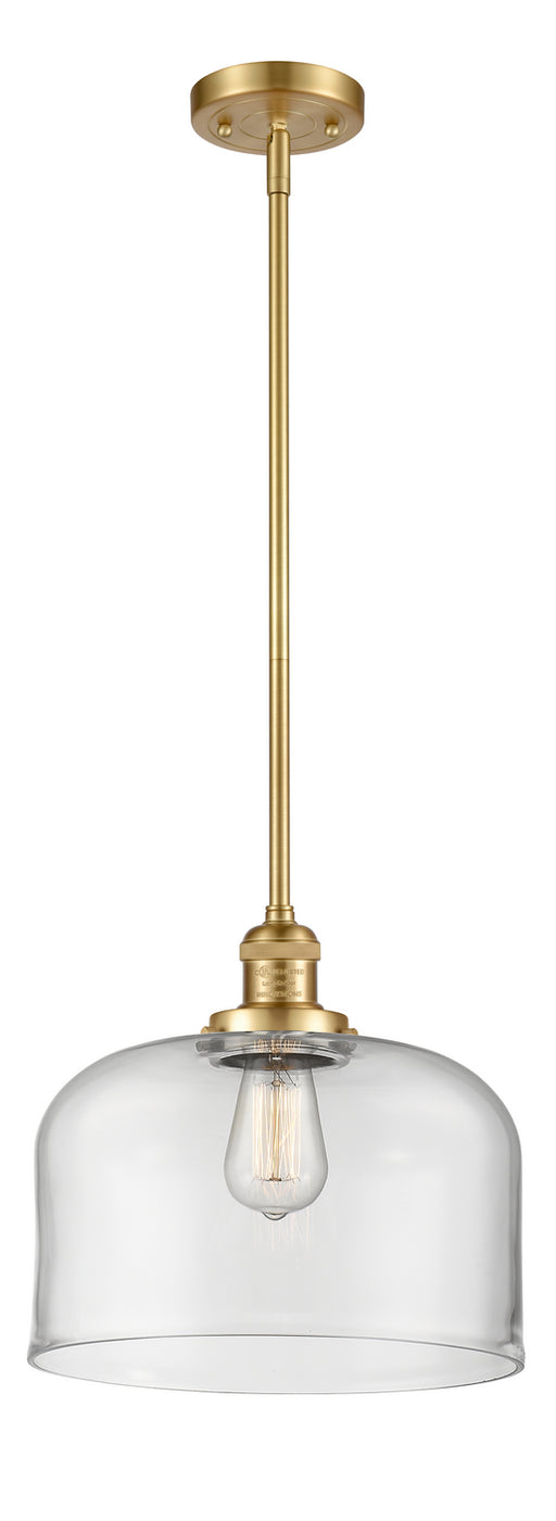 Innovations - 201S-SG-G72-L - One Light Mini Pendant - Franklin Restoration - Satin Gold