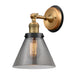 Innovations - 203BB-BPBK-HRBK-G43 - One Light Wall Sconce - Franklin Restoration - Brushed Brass