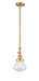 Innovations - 206-SG-G324 - One Light Mini Pendant - Franklin Restoration - Satin Gold
