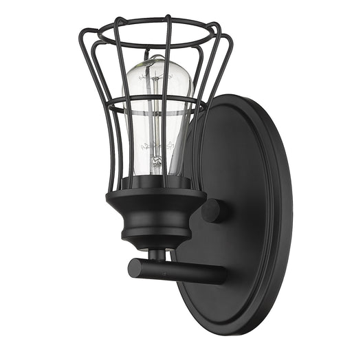 Acclaim Lighting - IN41280BK - One Light Wall Sconce - Piers - Matte Black