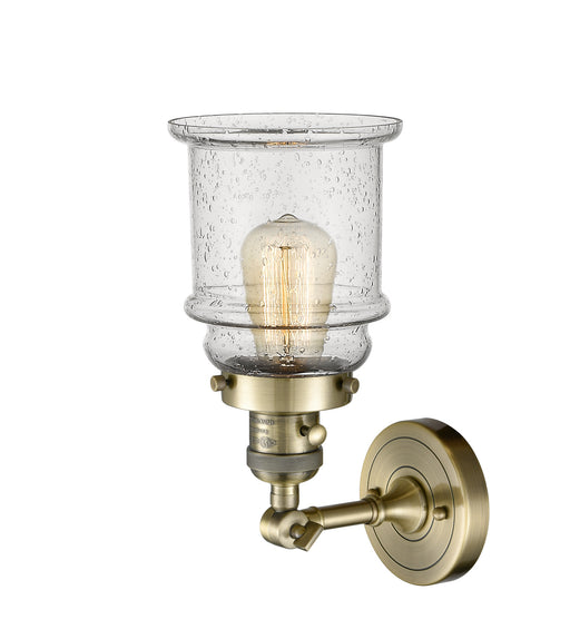Innovations - 203SW-AB-G184-LED - LED Wall Sconce - Franklin Restoration - Antique Brass