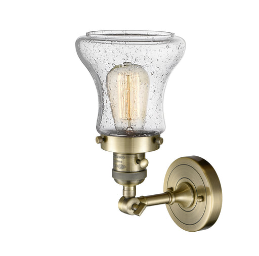 Innovations - 203SW-AB-G194-LED - LED Wall Sconce - Franklin Restoration - Antique Brass