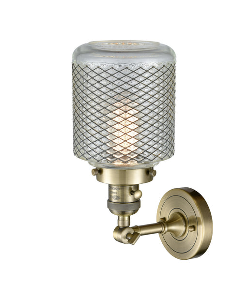 Innovations - 203SW-AB-G262-LED - LED Wall Sconce - Franklin Restoration - Antique Brass