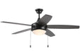 Craftmade - EPHA52FB5 - 52``Ceiling Fan - Phaze Energy Star 5 Blade - Flat Black
