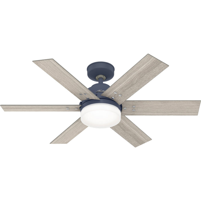 Hunter 44" Pacer Ceiling Fan with LED Light Kit and Handheld Remote