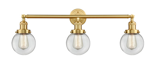 Innovations - 205-SG-G202-6-LED - LED Bath Vanity - Franklin Restoration - Satin Gold