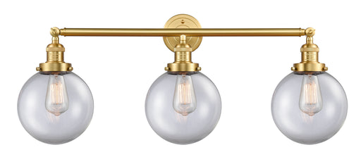 Innovations - 205-SG-G202-8-LED - LED Bath Vanity - Franklin Restoration - Satin Gold