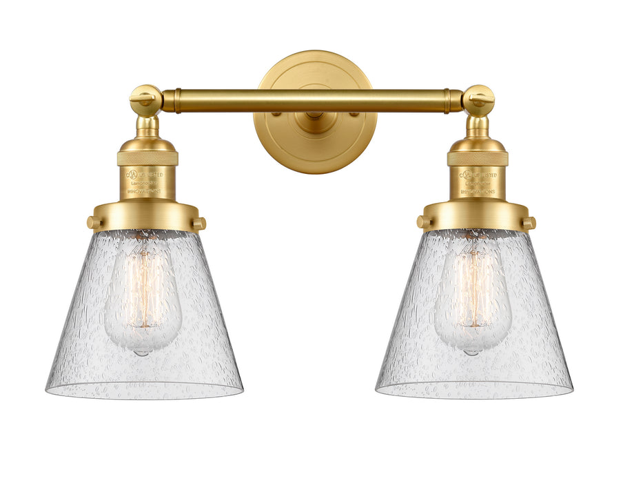 Innovations - 208-SG-G64-LED - LED Bath Vanity - Franklin Restoration - Satin Gold