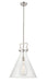 Innovations - 411-1S-SN-16CL - One Light Pendant - Newton - Brushed Satin Nickel