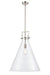Innovations - 411-1S-SN-18CL - One Light Pendant - Newton - Brushed Satin Nickel