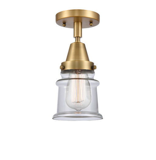Innovations - 447-1C-BB-G182S - One Light Flush Mount - Franklin Restoration - Brushed Brass