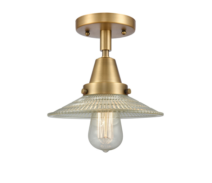 Innovations - 447-1C-BB-G2-LED - LED Flush Mount - Franklin Restoration - Brushed Brass