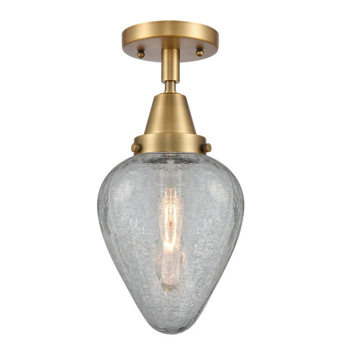 Innovations - 447-1C-BB-G165-LED - LED Flush Mount - Franklin Restoration - Brushed Brass
