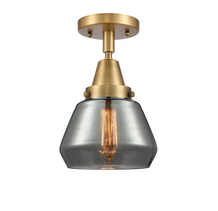 Innovations - 447-1C-BB-G173-LED - LED Flush Mount - Franklin Restoration - Brushed Brass