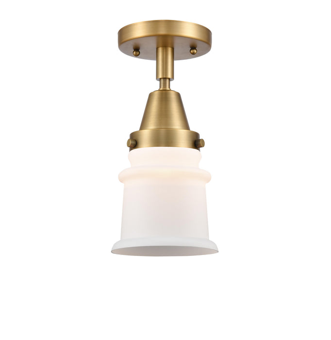 Innovations - 447-1C-BB-G181S-LED - LED Flush Mount - Franklin Restoration - Brushed Brass