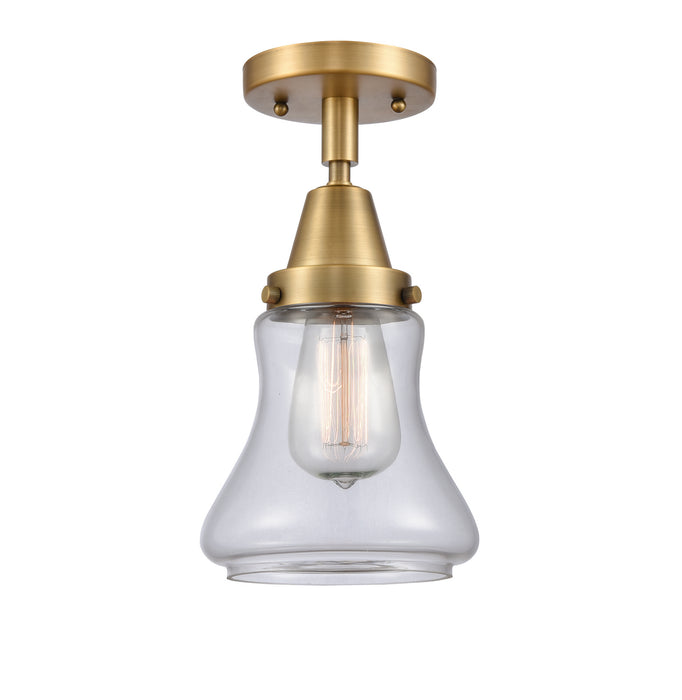 Innovations - 447-1C-BB-G192-LED - LED Flush Mount - Franklin Restoration - Brushed Brass