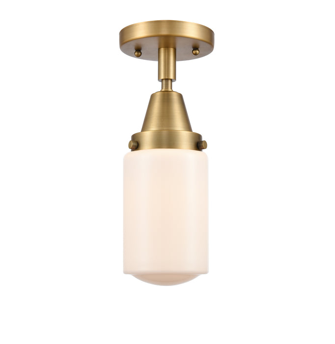 Innovations - 447-1C-BB-G311-LED - LED Flush Mount - Franklin Restoration - Brushed Brass