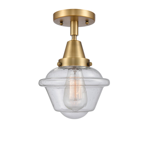 Innovations - 447-1C-BB-G534-LED - LED Flush Mount - Franklin Restoration - Brushed Brass
