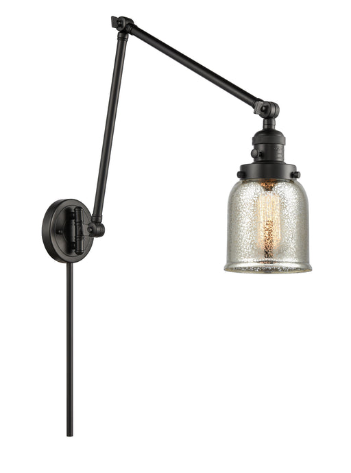 Innovations - 238-BK-G58-LED - LED Swing Arm Lamp - Franklin Restoration - Matte Black