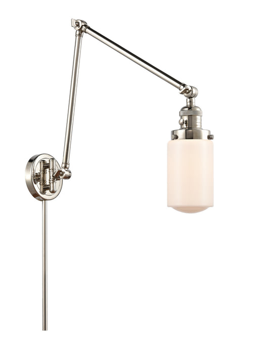 Innovations - 238-PN-G311-LED - LED Swing Arm Lamp - Franklin Restoration - Polished Nickel