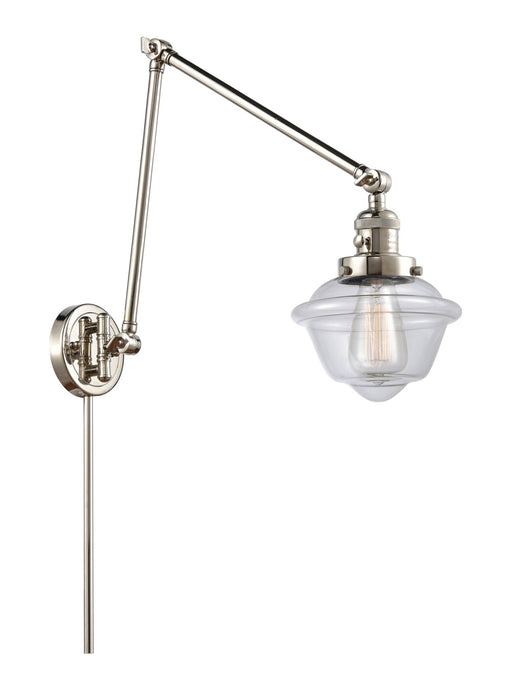 Innovations - 238-PN-G532-LED - LED Swing Arm Lamp - Franklin Restoration - Polished Nickel