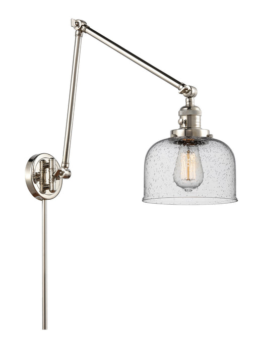 Innovations - 238-PN-G74-LED - LED Swing Arm Lamp - Franklin Restoration - Polished Nickel