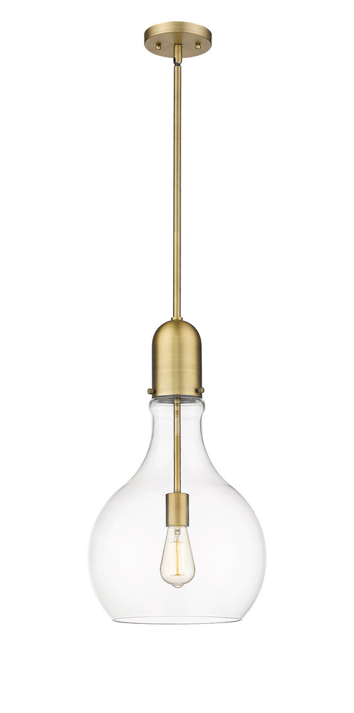 Innovations - 492-1S-BB-G582-12 - One Light Mini Pendant - Amherst - Brushed Brass