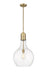 Innovations - 492-1S-BB-G582-14 - One Light Pendant - Amherst - Brushed Brass