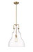 Innovations - 494-1S-BB-G592-14 - One Light Pendant - Haverhill - Brushed Brass