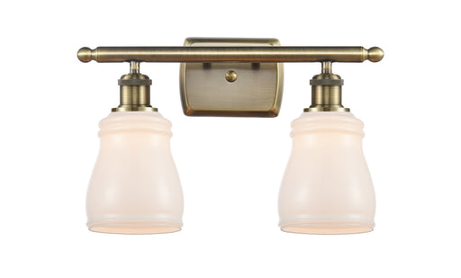 Innovations - 516-2W-AB-G391 - Two Light Bath Vanity - Ballston - Antique Brass
