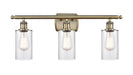 Innovations - 516-3W-AB-G802 - Three Light Bath Vanity - Ballston - Antique Brass