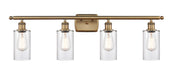 Innovations - 516-4W-BB-G802-LED - LED Bath Vanity - Ballston - Brushed Brass