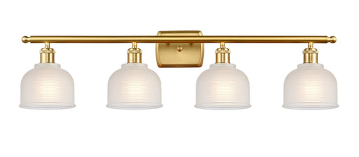 Innovations - 516-4W-SG-G411-LED - LED Bath Vanity - Ballston - Satin Gold