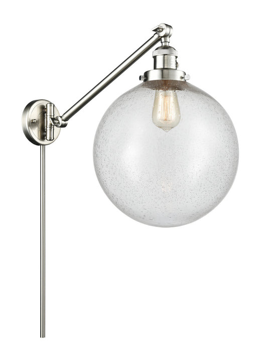 Innovations - 237-SN-G204-12-LED - LED Swing Arm Lamp - Franklin Restoration - Brushed Satin Nickel