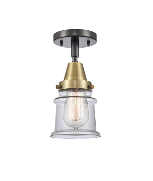 Innovations - 447-1C-BAB-G182S-LED - LED Flush Mount - Franklin Restoration - Black Antique Brass
