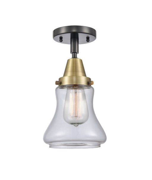 Innovations - 447-1C-BAB-G192-LED - LED Flush Mount - Franklin Restoration - Black Antique Brass