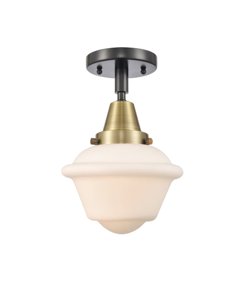 Innovations - 447-1C-BAB-G531-LED - LED Flush Mount - Franklin Restoration - Black Antique Brass