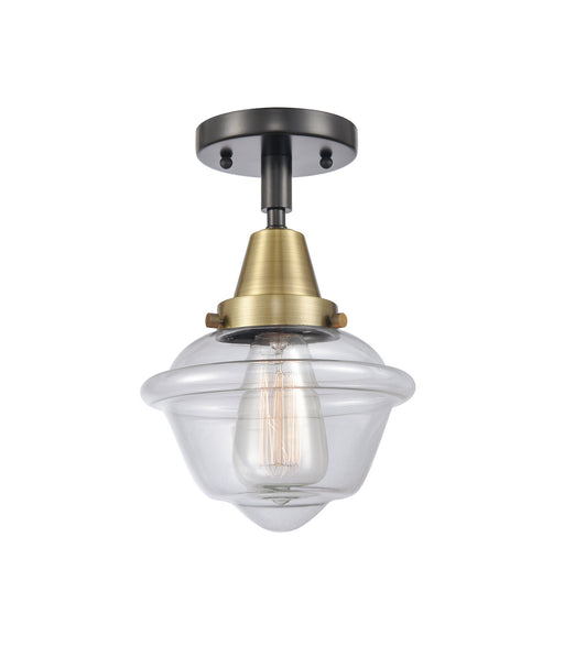 Innovations - 447-1C-BAB-G532-LED - LED Flush Mount - Franklin Restoration - Black Antique Brass