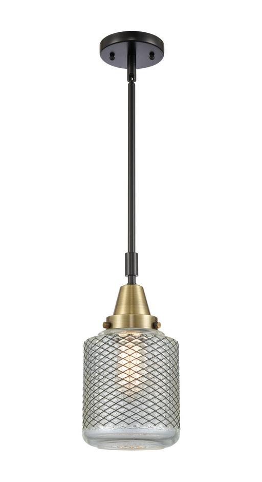 Innovations - 447-1S-BAB-G262-LED - LED Mini Pendant - Franklin Restoration - Black Antique Brass