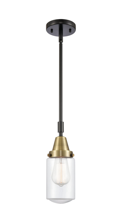 Innovations - 447-1S-BAB-G312-LED - LED Mini Pendant - Franklin Restoration - Black Antique Brass
