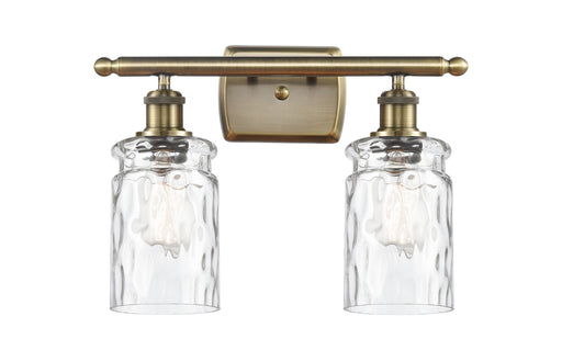 Innovations - 516-2W-AB-G352 - Two Light Bath Vanity - Ballston - Antique Brass