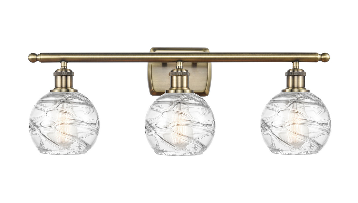 Innovations - 516-3W-AB-G1213-6 - Three Light Bath Vanity - Ballston - Antique Brass