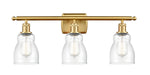 Innovations - 516-3W-SG-G394-LED - LED Bath Vanity - Ballston - Satin Gold