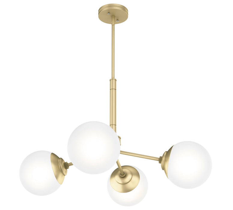 Hunter Hepburn Four Light Chandelier